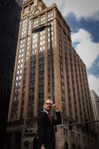 The Law Offices of Colby Lewis located in the historic Esperson Building in downtown Houston, Texas.