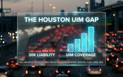 Rear-Ended in Houston? Why Underinsured Motorist (UIM) Coverage Is Your Most Critical Claim in 2026
